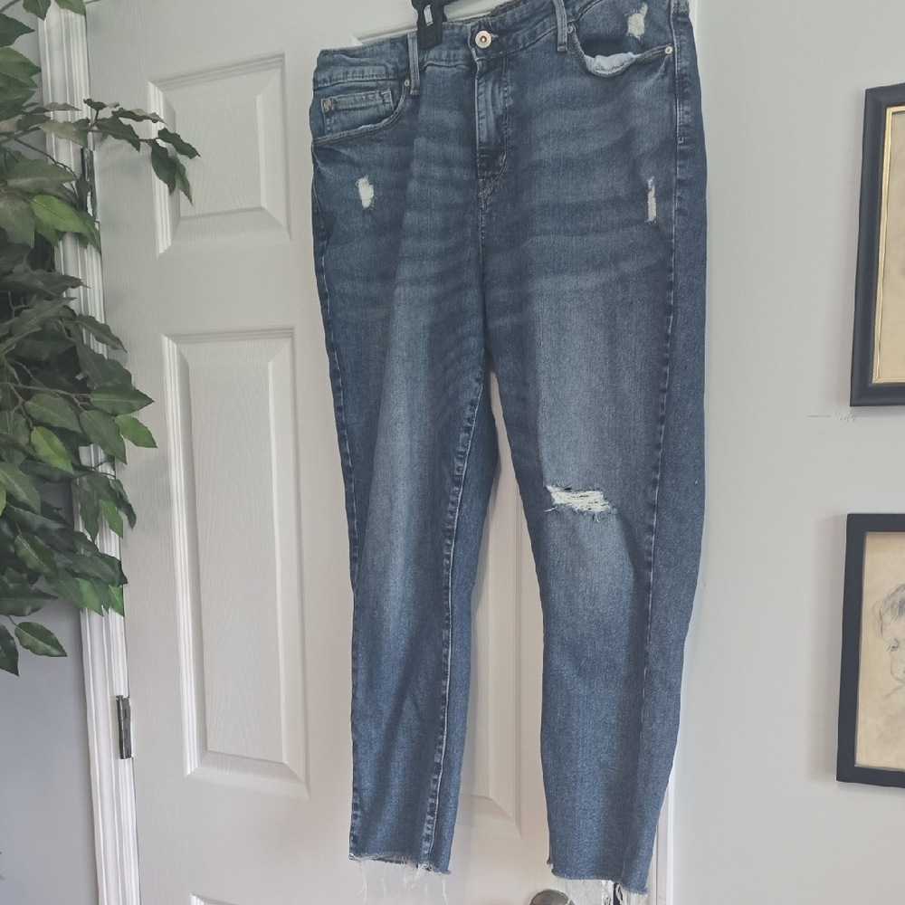 EUC Levi's Denizen Distressed Jeans
